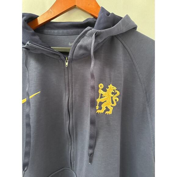 Men’s Nike Dri-Fit Navy Blue Jacket Sz XL - Picture 2 of 4